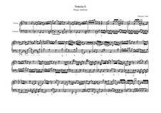 Sonata Nr.6 für Violine und Continuo: Sonata Nr.6 für Violine und Continuo by Domenico Gallo