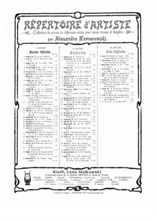 Trio for Flute, Cello and Piano, J.259 Op.63: Scherzo, for piano by Carl Maria von Weber