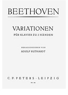Variationen Abteilung I: Variationen Abteilung I by Ludwig van Beethoven