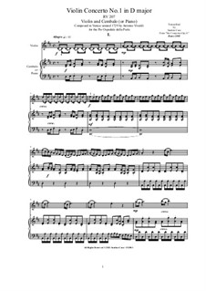 Six Concertos for Violin, Strings and Cembalo, Op.11 by A. Vivaldi on ...