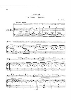 Doubt: For cello and piano by Mikhail Glinka