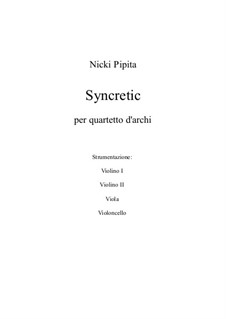 Syncretic: Syncretic by Nicki Pipita