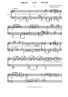 Соната No.20 для фортепиано в 3-х частях: 1 часть by Vladimir Polionny