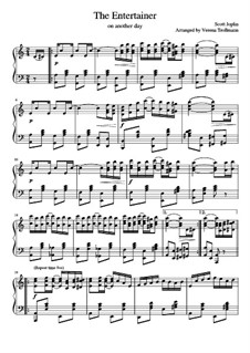The Entertainer, for Piano: For a single performer by Scott Joplin