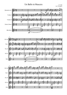 Ein Maskenball Medley für Schrammeln: Ein Maskenball Medley für Schrammeln by Giuseppe Verdi
