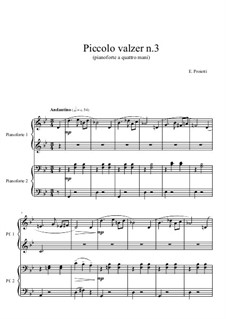 Piccolo Valzer No.3: Piccolo Valzer No.3 by Emanuele Proietti