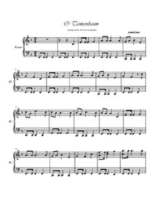 Piano version: For a single performer by folklore