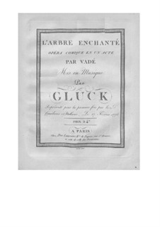 L'arbre enchanté (The Magic Tree), Wq.42: Violins II part by Christoph Willibald Gluck