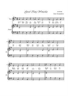 Vocal version: For voice and piano by folklore