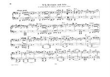 In quali eccessi, o Numi: Version for piano four hands – parts by Wolfgang Amadeus Mozart