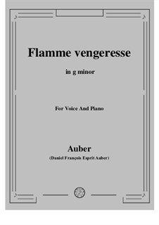 Le domino noir (The Black Domino): Flamme Vengeresse (g minor) by Daniel Auber