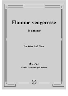 Le domino noir (The Black Domino): Flamme Vengeresse (d minor) by Daniel Auber