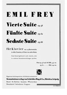 Sechste Suite, Op.66: Sechste Suite by Emil Frey