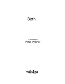 Beth, Op.72: Beth by Peter Willsher