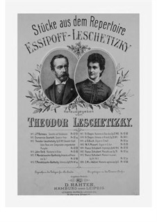 Two Pieces, Op.35: No.2 Souvenir d'Ischl by Theodor Leschetizky