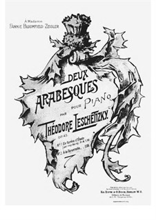 Two Arabesque, Op.45: No.2 Á la Tarantelle by Theodor Leschetizky