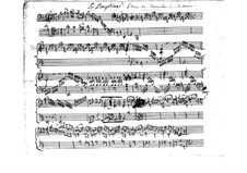 La Dauphine, RCT 12: For harpsichord (manuscript) by Jean-Philippe Rameau