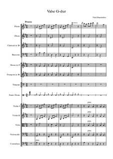 Вальс для школьного оркестра: Вальс для школьного оркестра by Vitali Barannikov