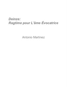 Rags of the Red-Light District, Nos.71-92, Op.2: No.82 Deinze: Ragtime for the Haunting Soul by Antonio Martinez