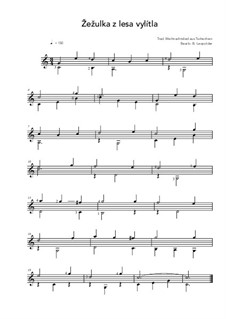 Zezulka z lesa vxlitla: Für Gitarre by folklore