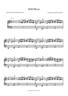 2022 Blues: 2022 Blues by Robin Thomson