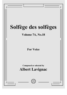 Volume 7A: No.18 by Albert Lavignac