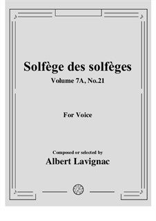 Volume 7A: No.21 by Albert Lavignac