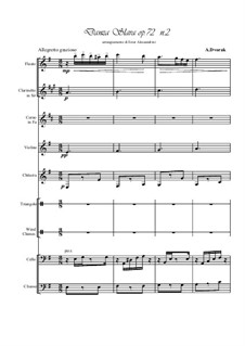 No.2 Starodávny: For large ensemble by Antonín Dvořák