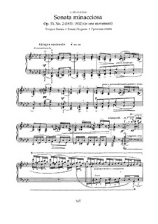 Two Sonatas for Piano, Op.53: No.2 Sonata minacciosa (Tempest Sonata) by Nikolai Medtner
