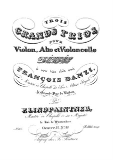 Three String Trios, Op.52: Trio No.3 in F Major by Peter Josef von Lindpaintner