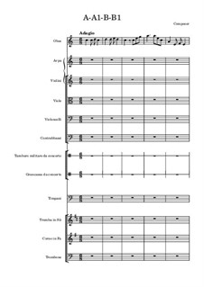 Small curtain for orchestra, Op.13: Small curtain for orchestra by Alessandro Ferrari