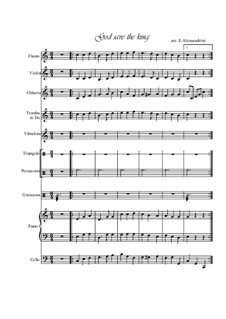 God Save the King: For chamber orchestra by folklore