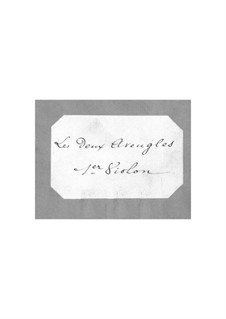 Les deux aveugles (The Two Blind Men): Violins I part by Jacques Offenbach