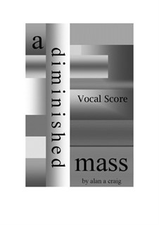 A Diminished Mass, EAR007VS: A Diminished Mass by Alan Craig