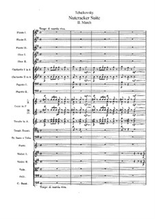 No.2 March: Full score by Pyotr Tchaikovsky