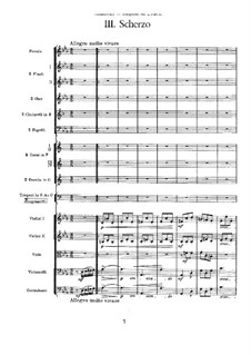 Movement III: Full score by Pyotr Tchaikovsky