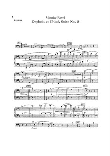 Daphnis et Chloé. Suite No.2, M.57b: Bassoons parts by Maurice Ravel