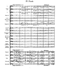 Movement IV: Full score by Pyotr Tchaikovsky