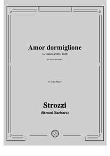Amor dormiglione: A flat Major by Barbara Strozzi