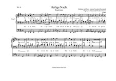 Heilige Nacht, Orgelvorspiel oder Begleitsatz: Heilige Nacht, Orgelvorspiel oder Begleitsatz by Gérard du Pré-des-Roches