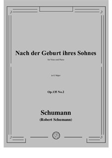 No.2 Nach der Geburt ihres Sohnes: No.2 Nach der Geburt ihres Sohnes by Robert Schumann