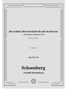Das Buch der hängenden Gärten, Op.15 by A. Schoenberg on MusicaNeo