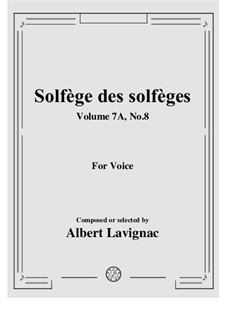 Volume 7A: No.8 by Albert Lavignac