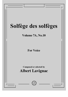 Volume 7A: No.10 by Albert Lavignac