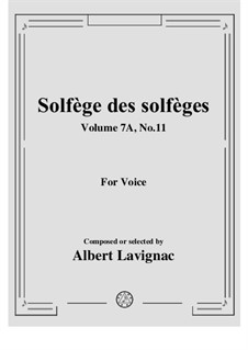 Volume 7A: No.11 by Albert Lavignac