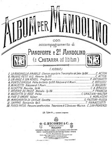 Minuet: For mandolin and piano (or guitar) by Giovanni Bolzoni