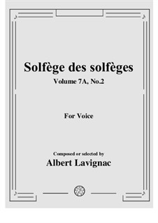 Volume 7A: No.2 by Albert Lavignac