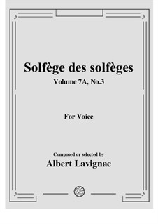 Volume 7A: No.3 by Albert Lavignac