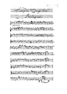 Tancrède: Full score by André Campra