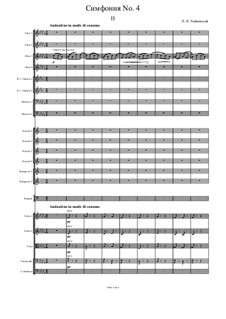 Symphony No.4 in F Minor, TH 27 Op.36: Movement II by Pyotr Tchaikovsky